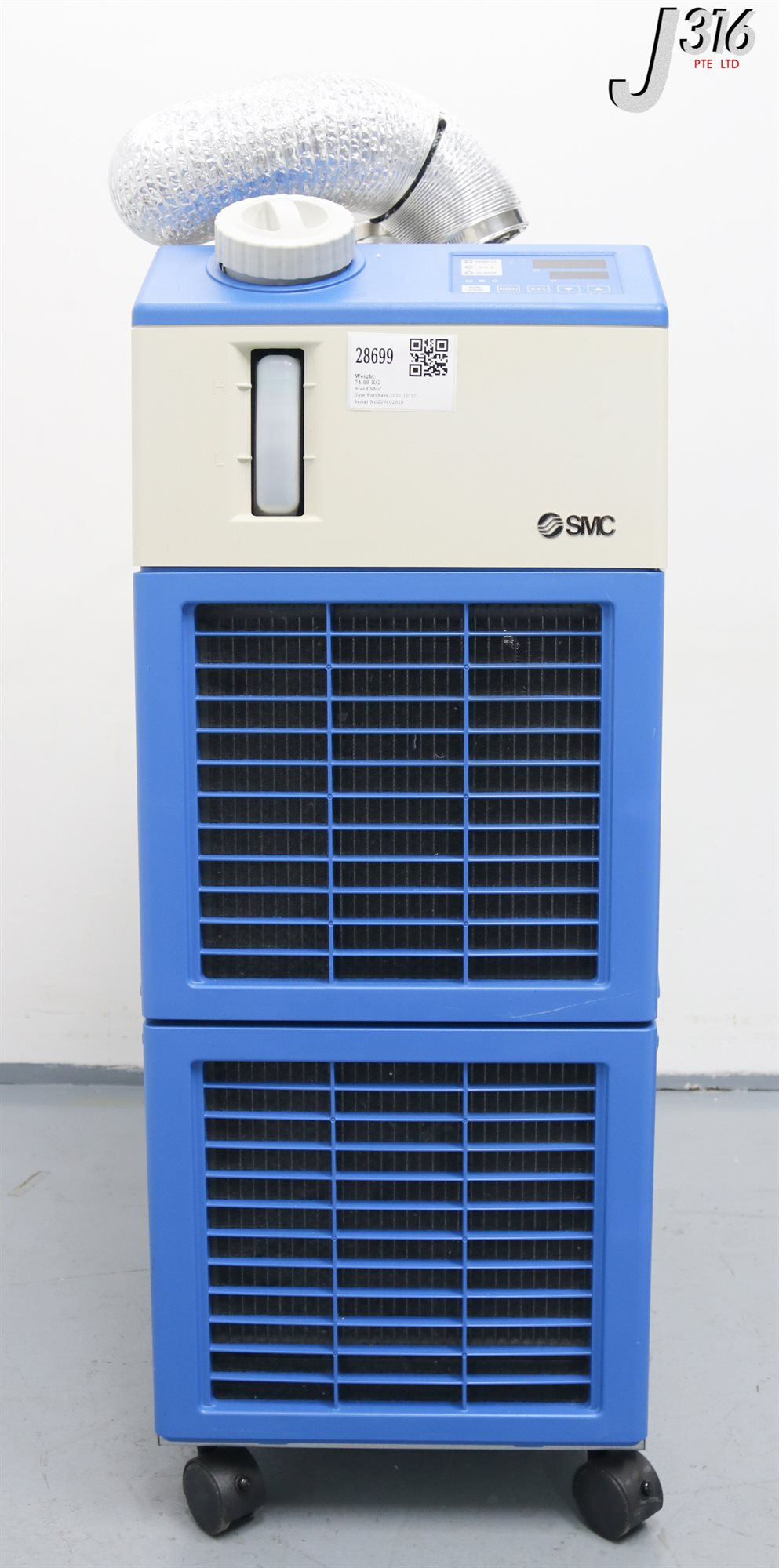 SMC Presentation AOR メロハー 28699 SMC THERMO-CHILLER W/ PF3W740-04-A-M HRS050-A-20-B – J316Gallery